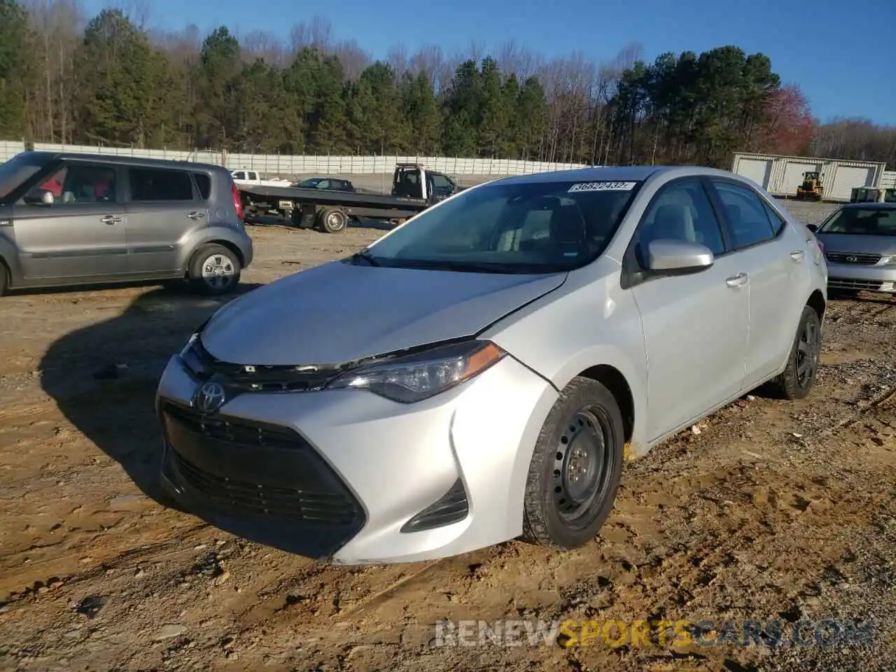 2 Photograph of a damaged car 2T1BURHE4KC151109 TOYOTA COROLLA 2019