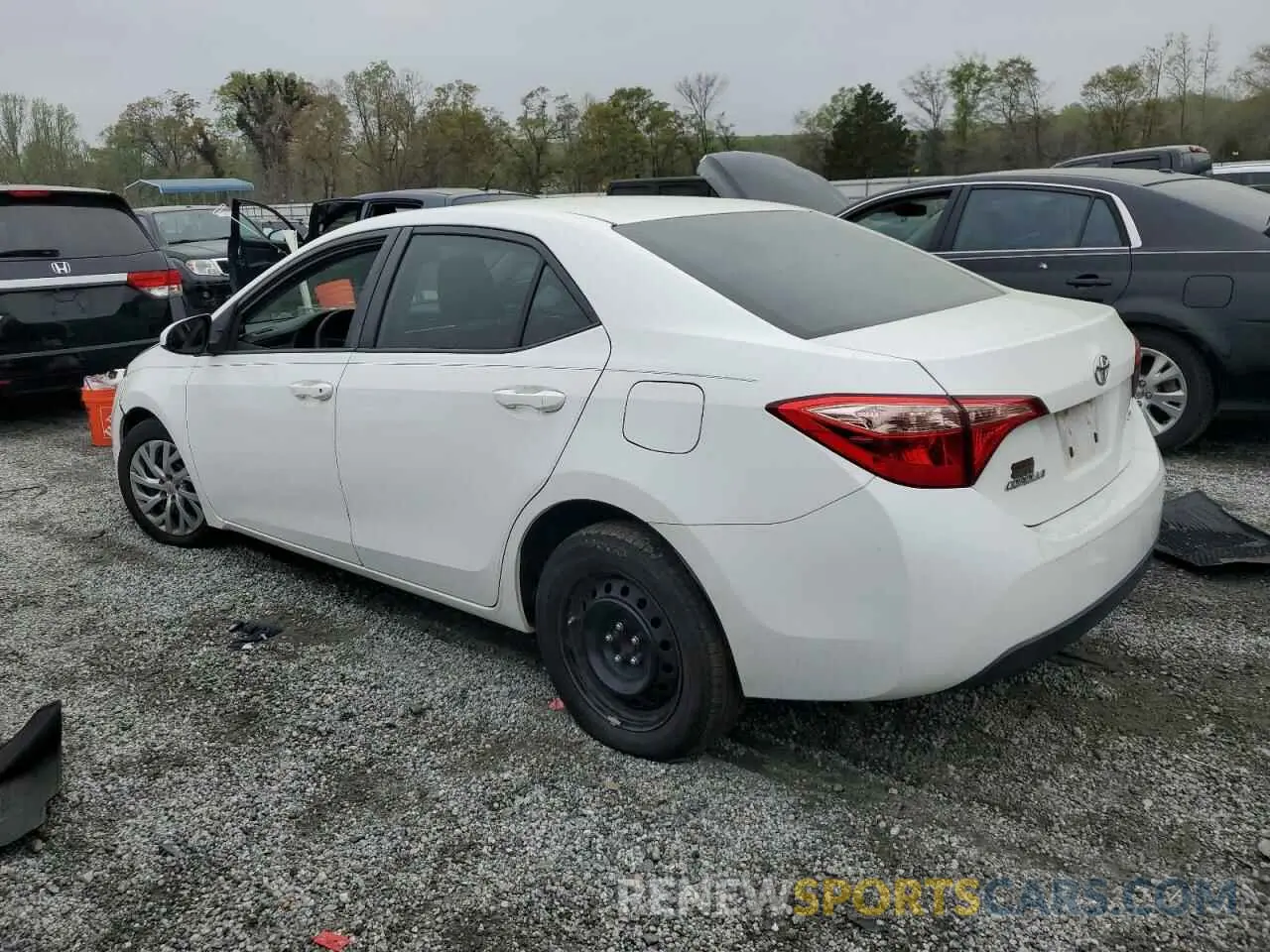 2 Photograph of a damaged car 2T1BURHE4KC154382 TOYOTA COROLLA 2019