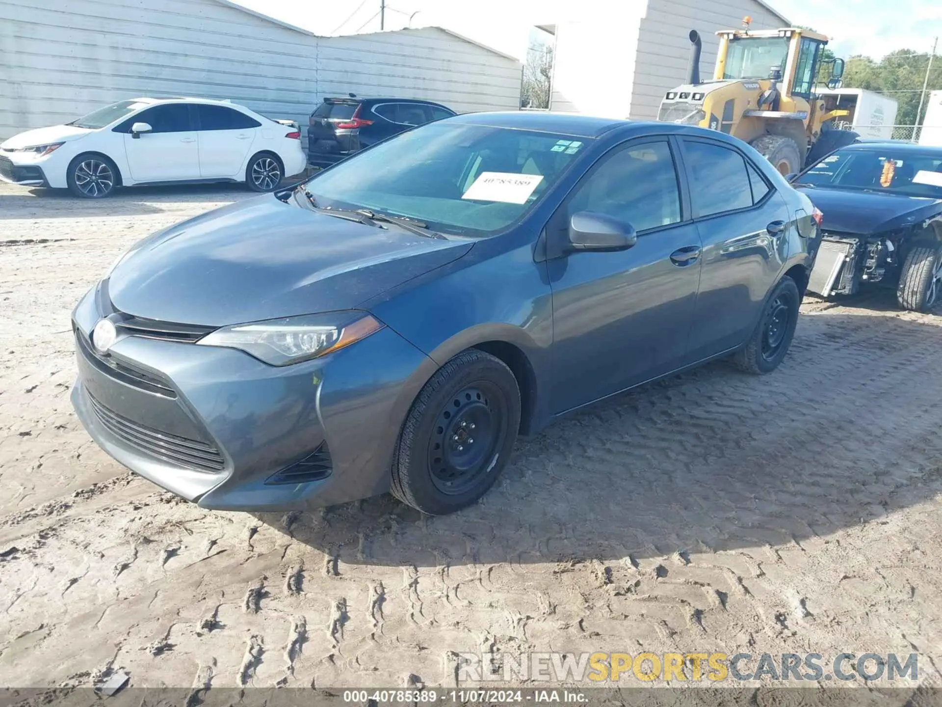 2 Photograph of a damaged car 2T1BURHE4KC155922 TOYOTA COROLLA 2019