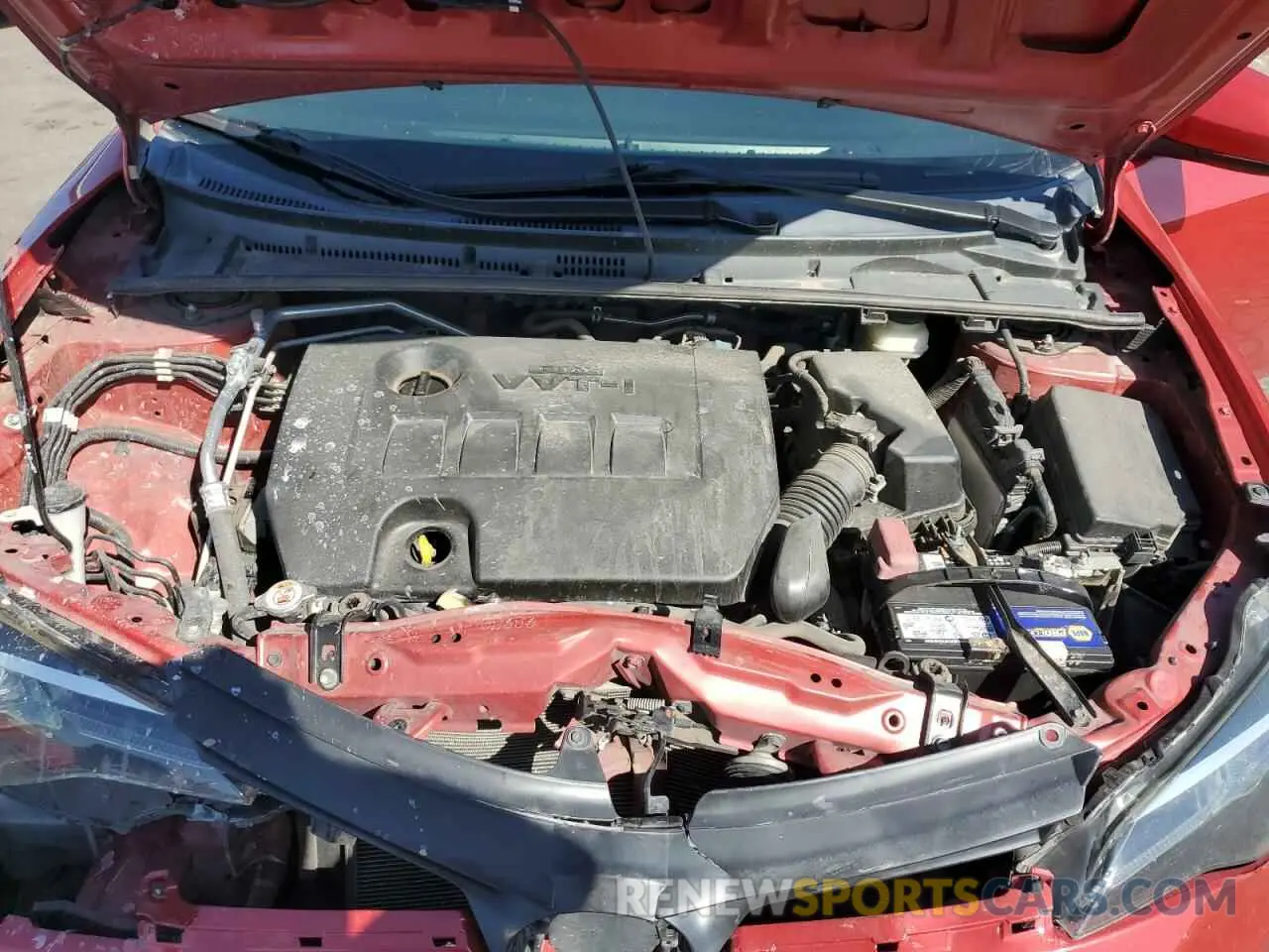 11 Photograph of a damaged car 2T1BURHE4KC157170 TOYOTA COROLLA 2019