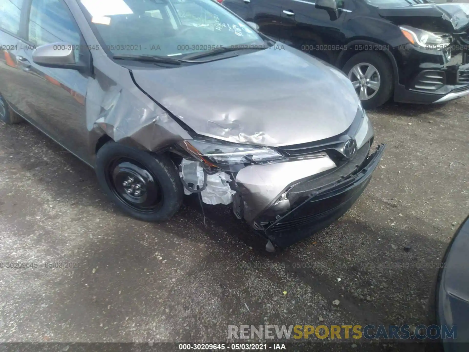 6 Photograph of a damaged car 2T1BURHE4KC159789 TOYOTA COROLLA 2019