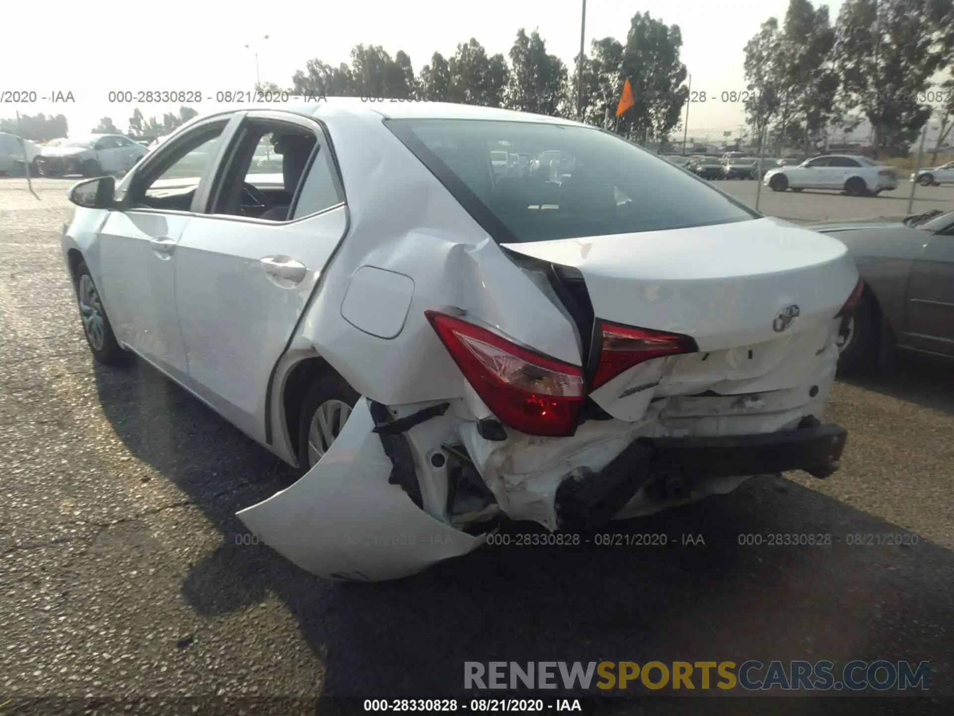 6 Photograph of a damaged car 2T1BURHE4KC163051 TOYOTA COROLLA 2019