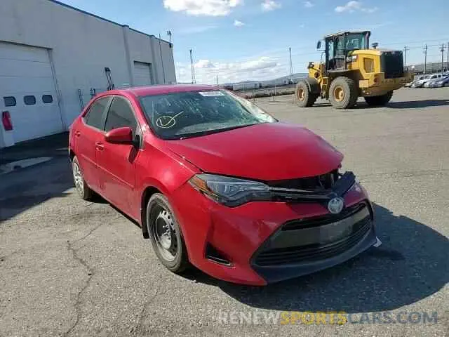 10 Photograph of a damaged car 2T1BURHE4KC167018 TOYOTA COROLLA 2019