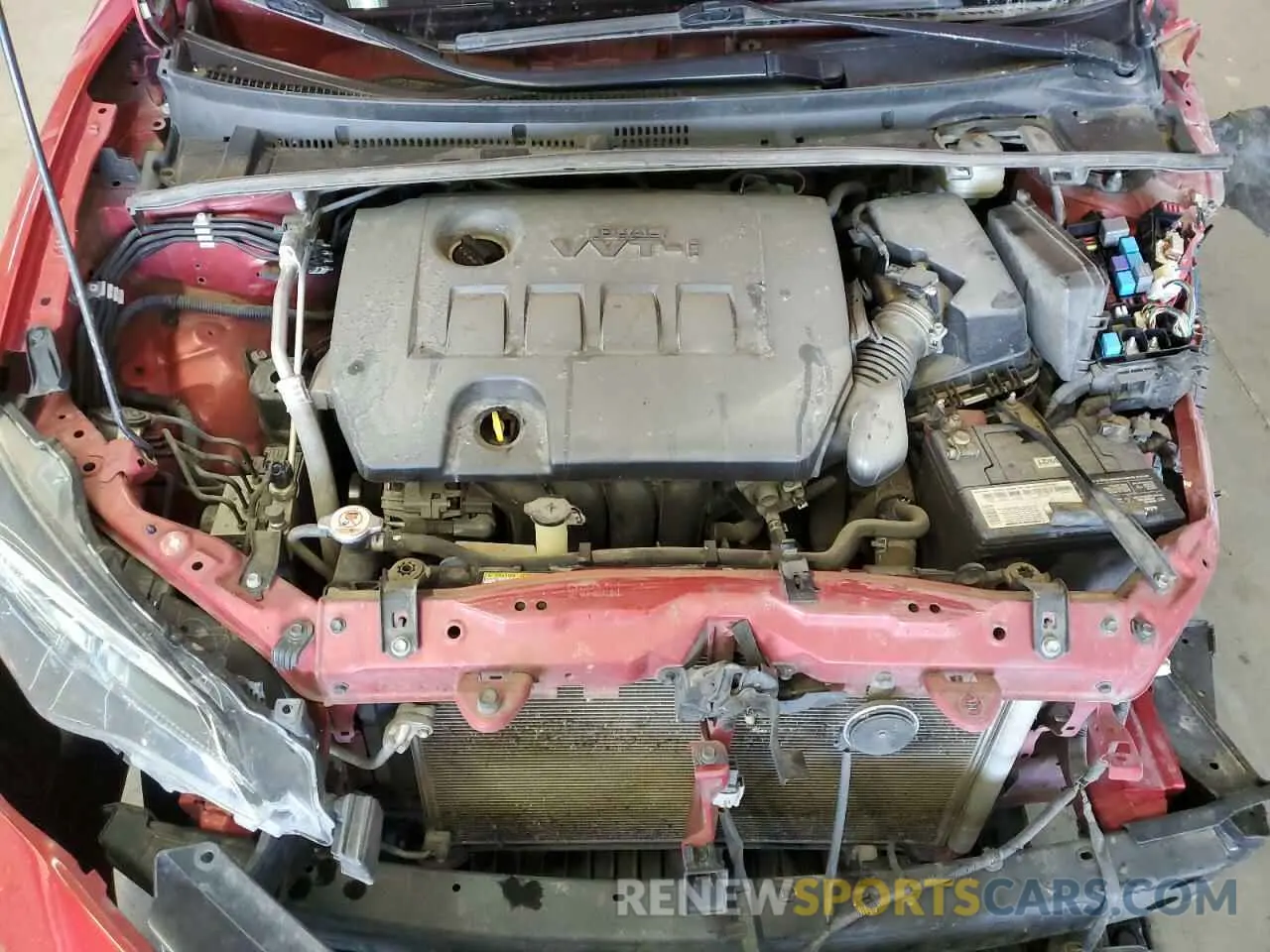 13 Photograph of a damaged car 2T1BURHE4KC167018 TOYOTA COROLLA 2019
