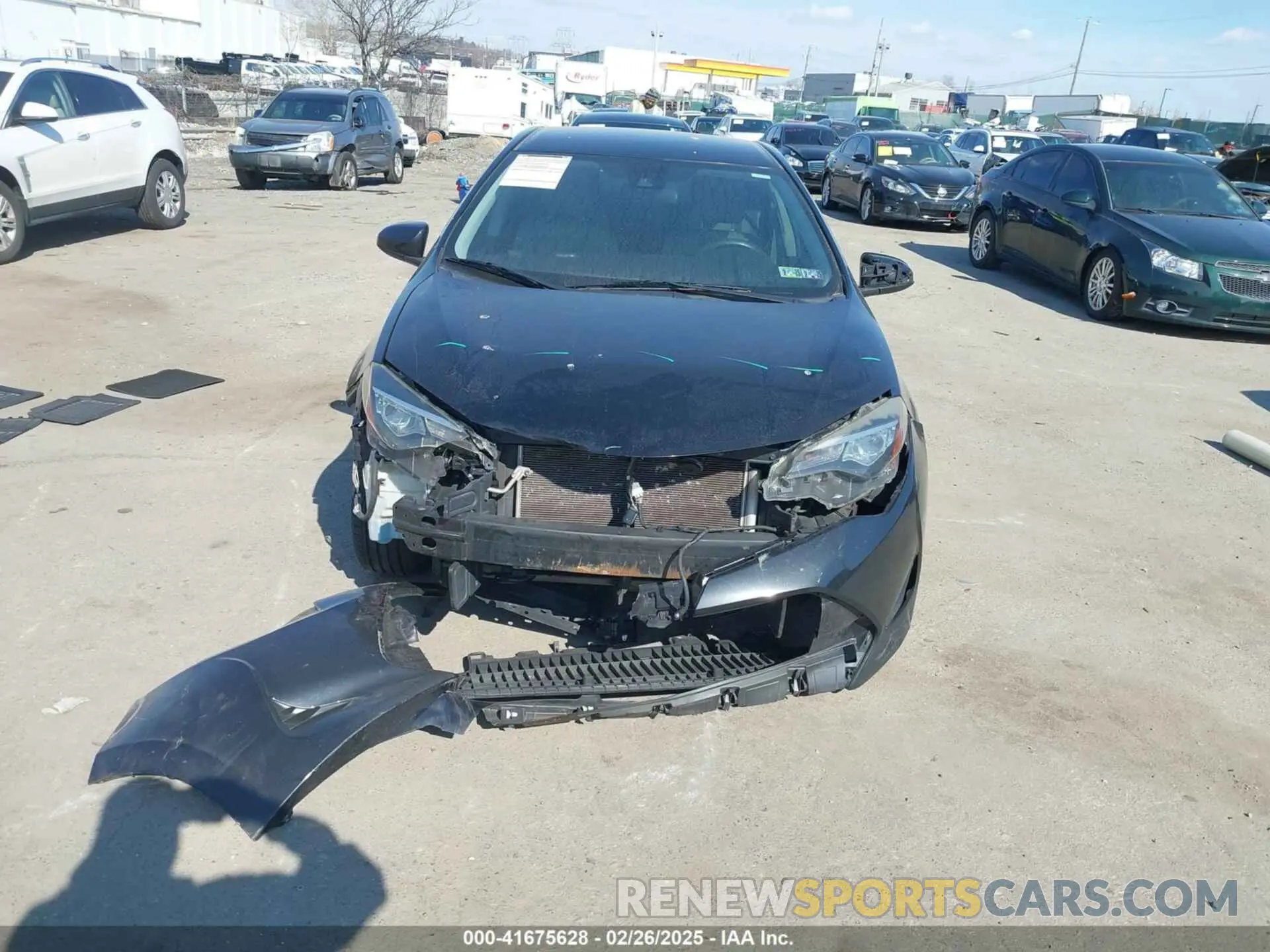 13 Photograph of a damaged car 2T1BURHE4KC174132 TOYOTA COROLLA 2019