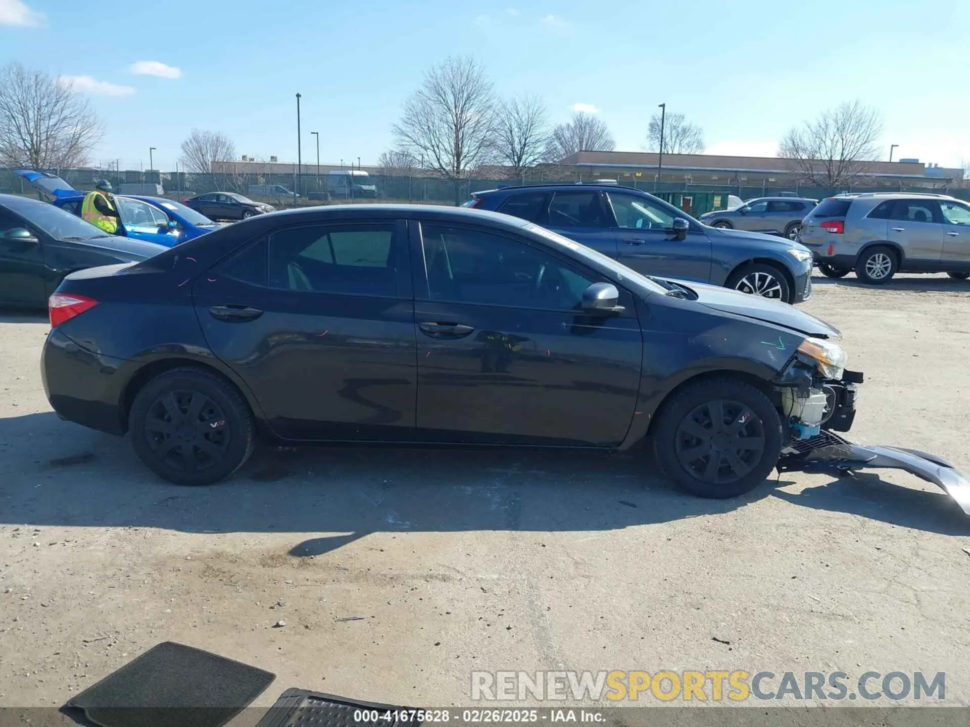 14 Photograph of a damaged car 2T1BURHE4KC174132 TOYOTA COROLLA 2019