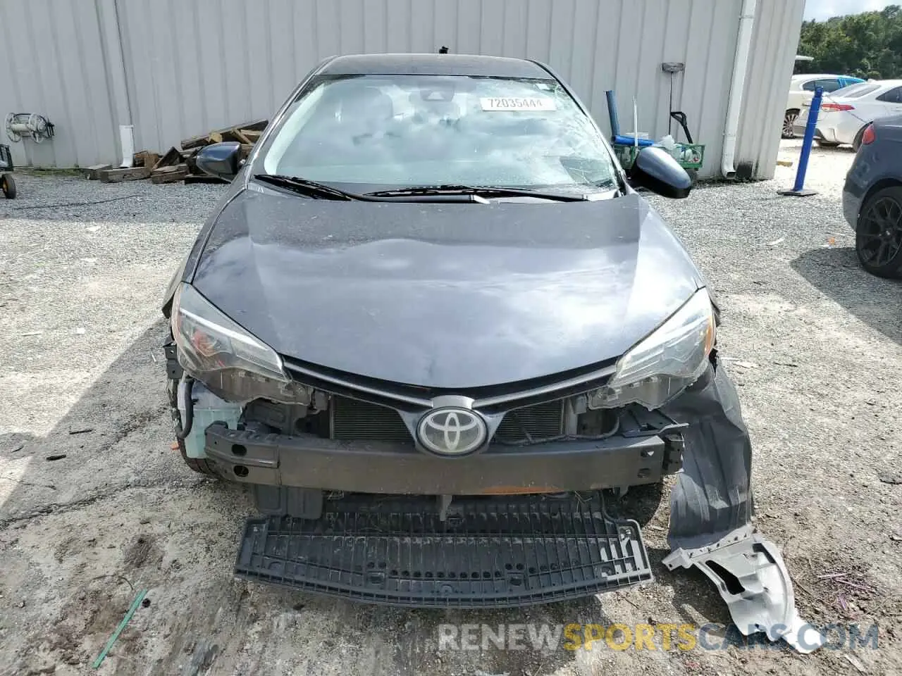 5 Photograph of a damaged car 2T1BURHE4KC174180 TOYOTA COROLLA 2019