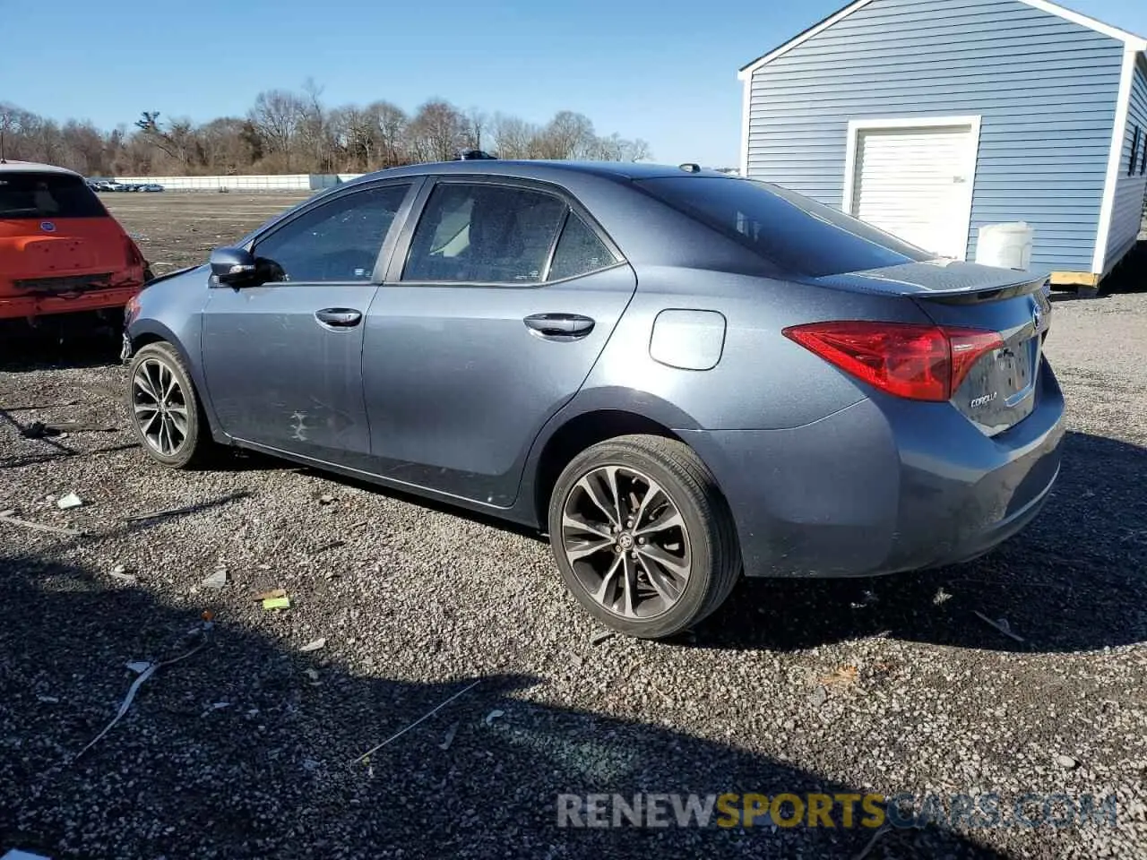 2 Photograph of a damaged car 2T1BURHE4KC176754 TOYOTA COROLLA 2019