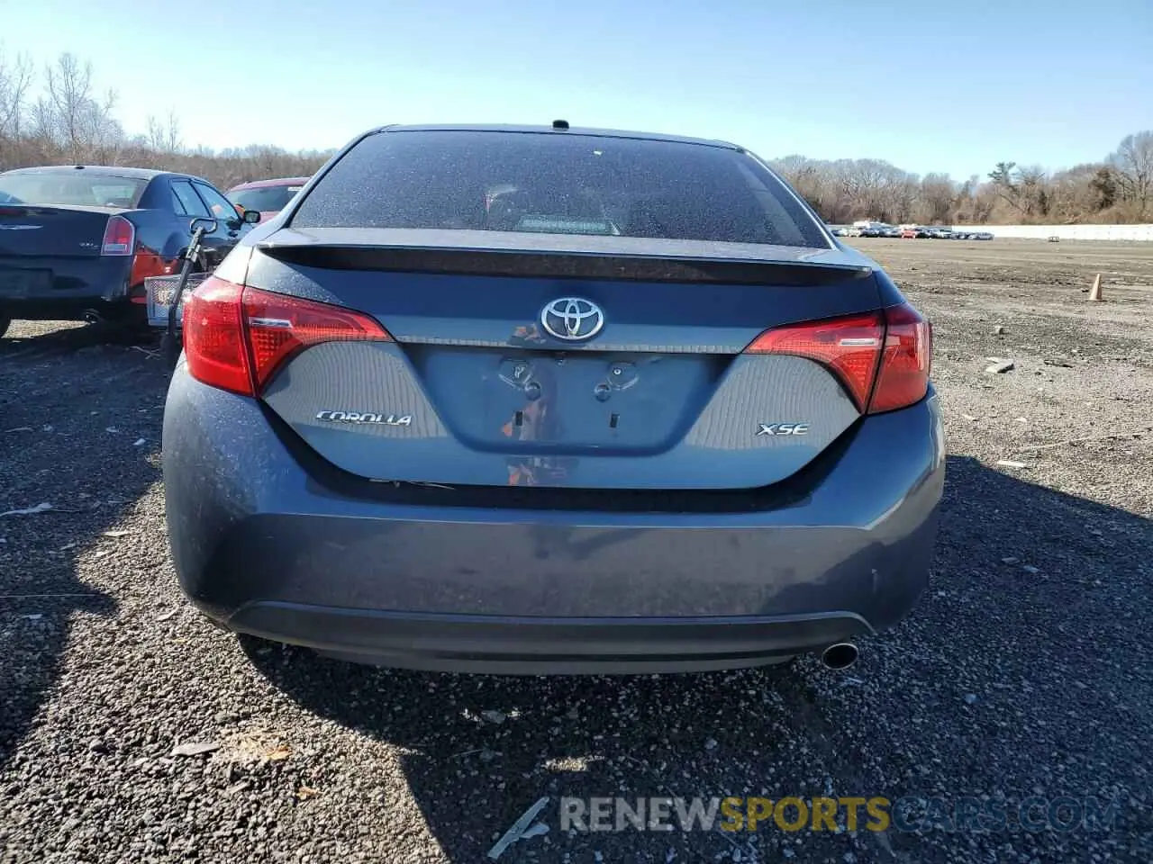 6 Photograph of a damaged car 2T1BURHE4KC176754 TOYOTA COROLLA 2019