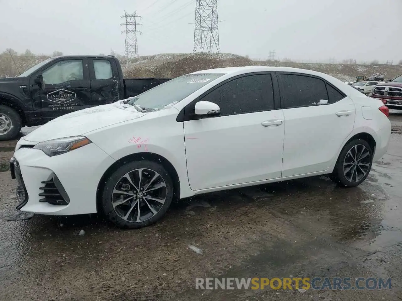 1 Photograph of a damaged car 2T1BURHE4KC177967 TOYOTA COROLLA 2019