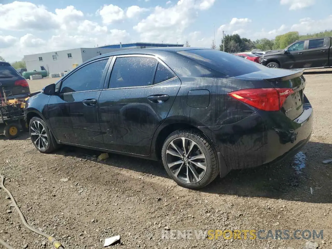 2 Photograph of a damaged car 2T1BURHE4KC178505 TOYOTA COROLLA 2019