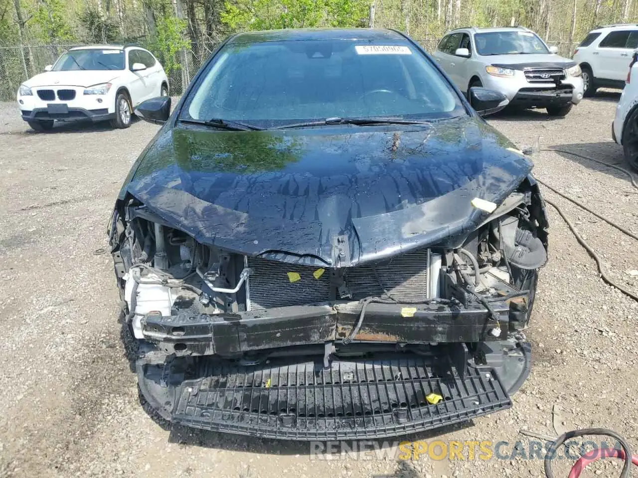 5 Photograph of a damaged car 2T1BURHE4KC178505 TOYOTA COROLLA 2019