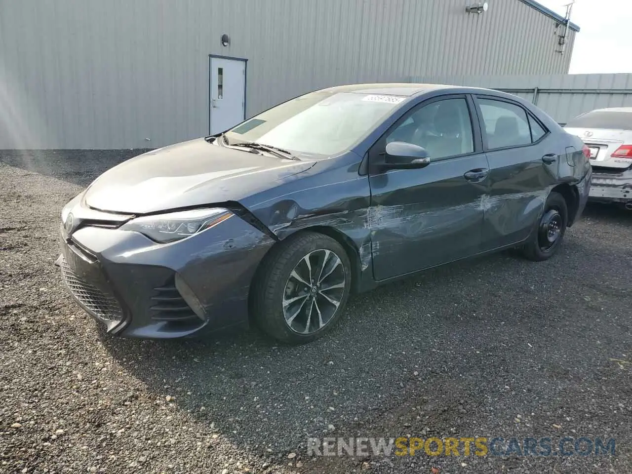 1 Photograph of a damaged car 2T1BURHE4KC179850 TOYOTA COROLLA 2019