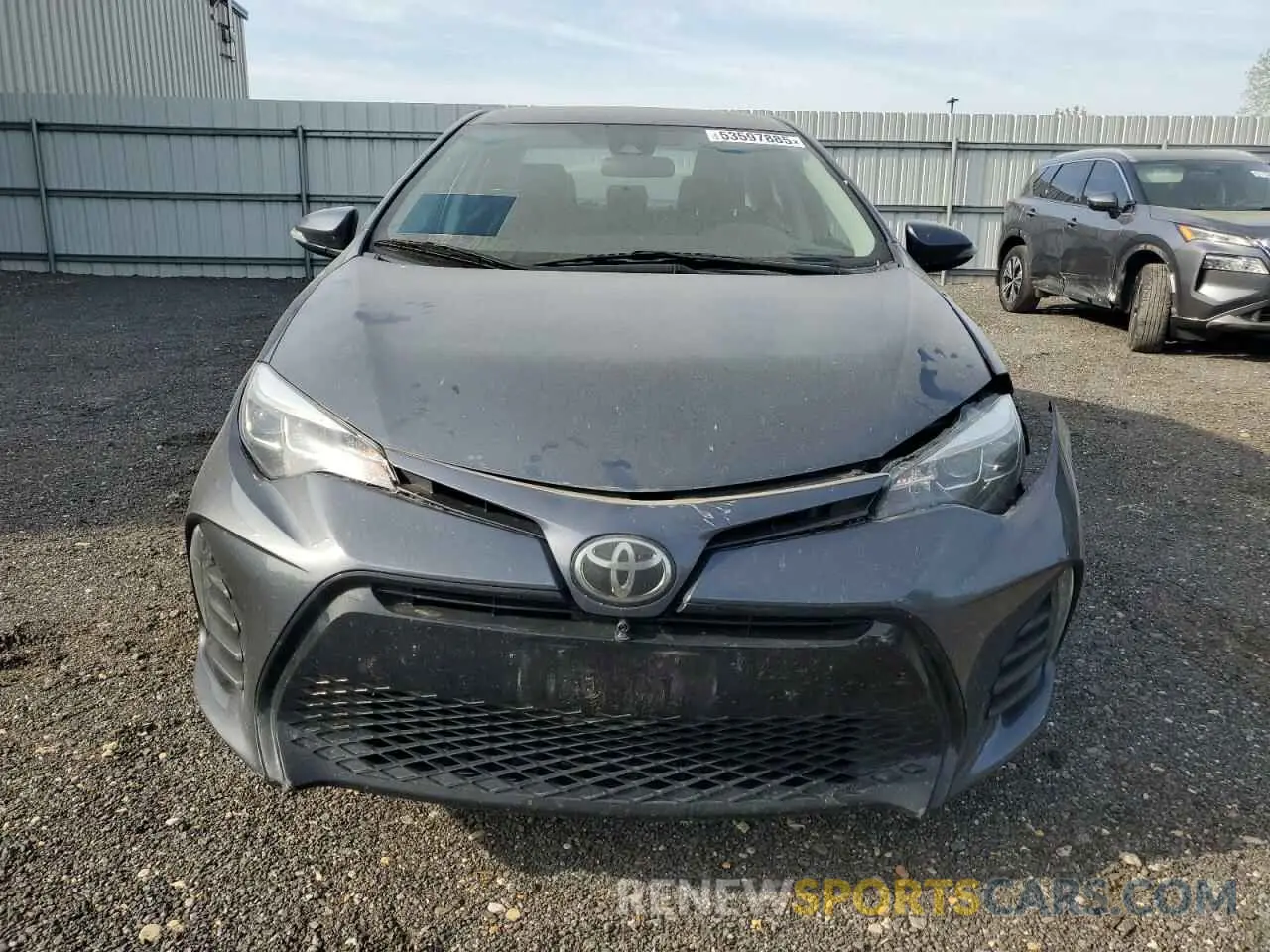 5 Photograph of a damaged car 2T1BURHE4KC179850 TOYOTA COROLLA 2019