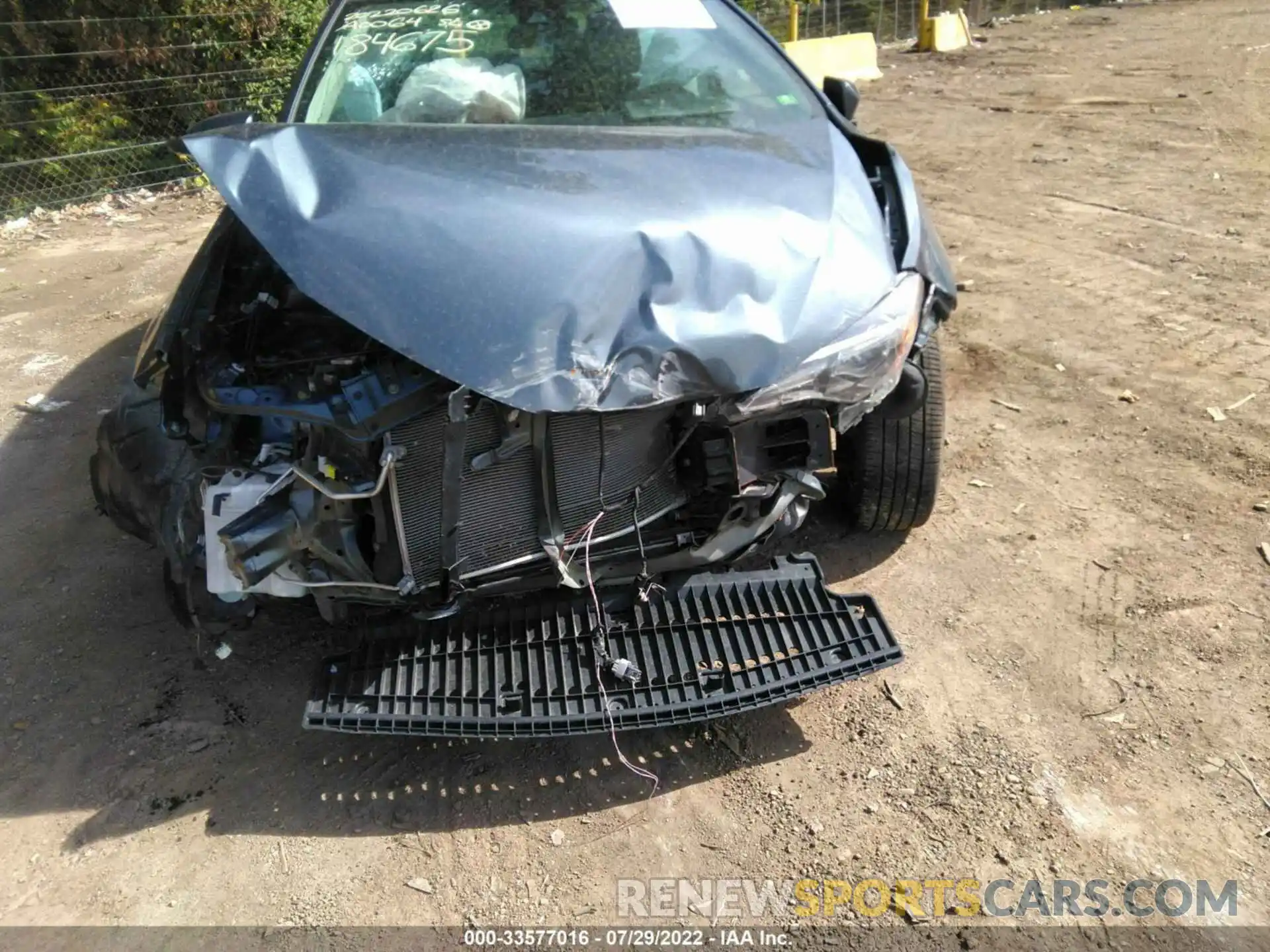 6 Photograph of a damaged car 2T1BURHE4KC184675 TOYOTA COROLLA 2019