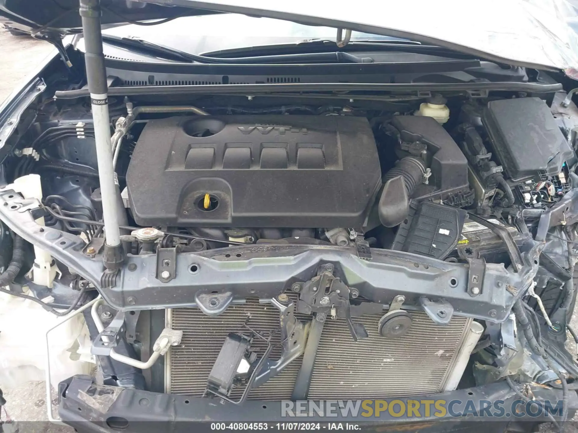 10 Photograph of a damaged car 2T1BURHE4KC188788 TOYOTA COROLLA 2019