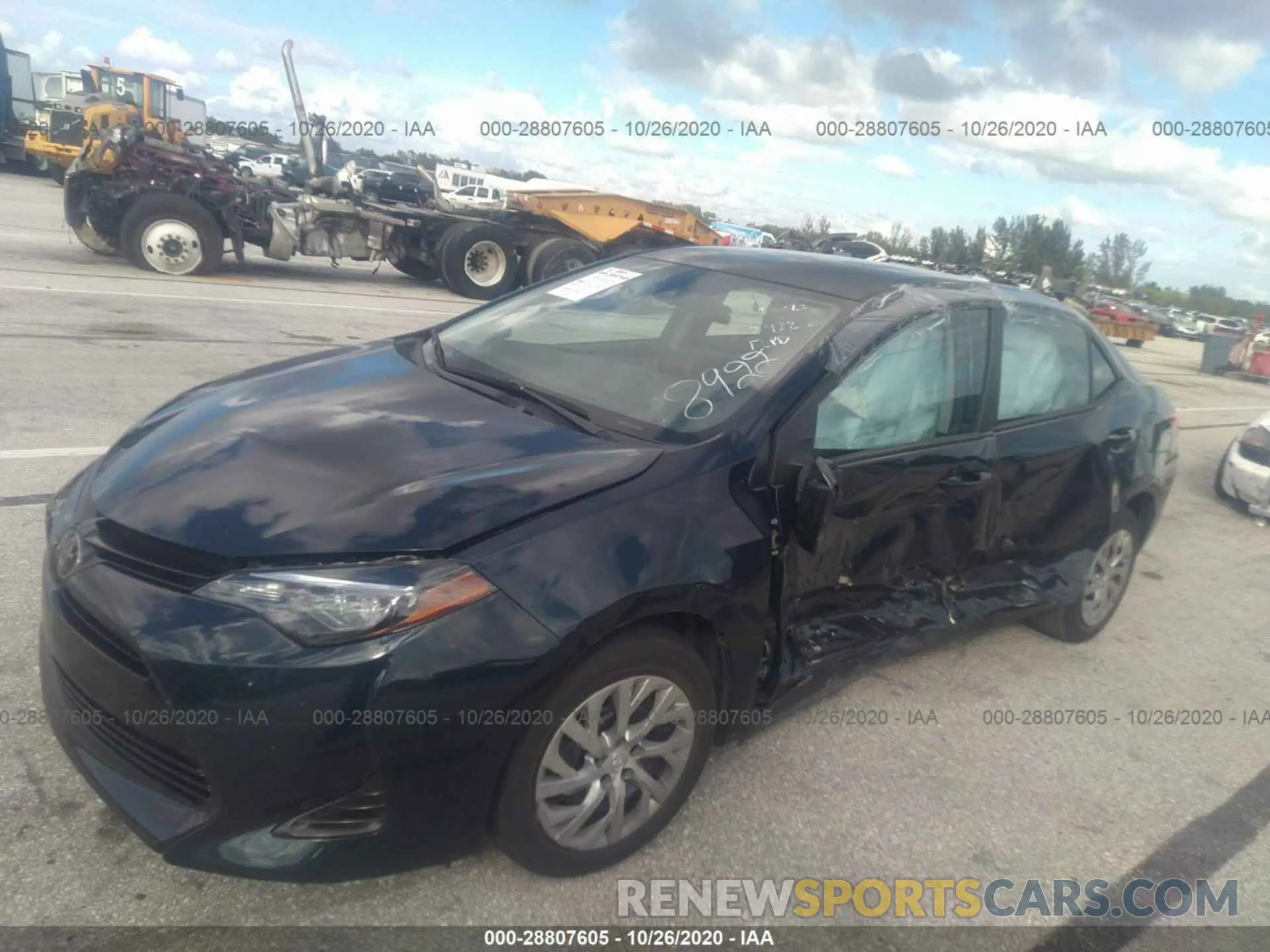 6 Photograph of a damaged car 2T1BURHE4KC188922 TOYOTA COROLLA 2019