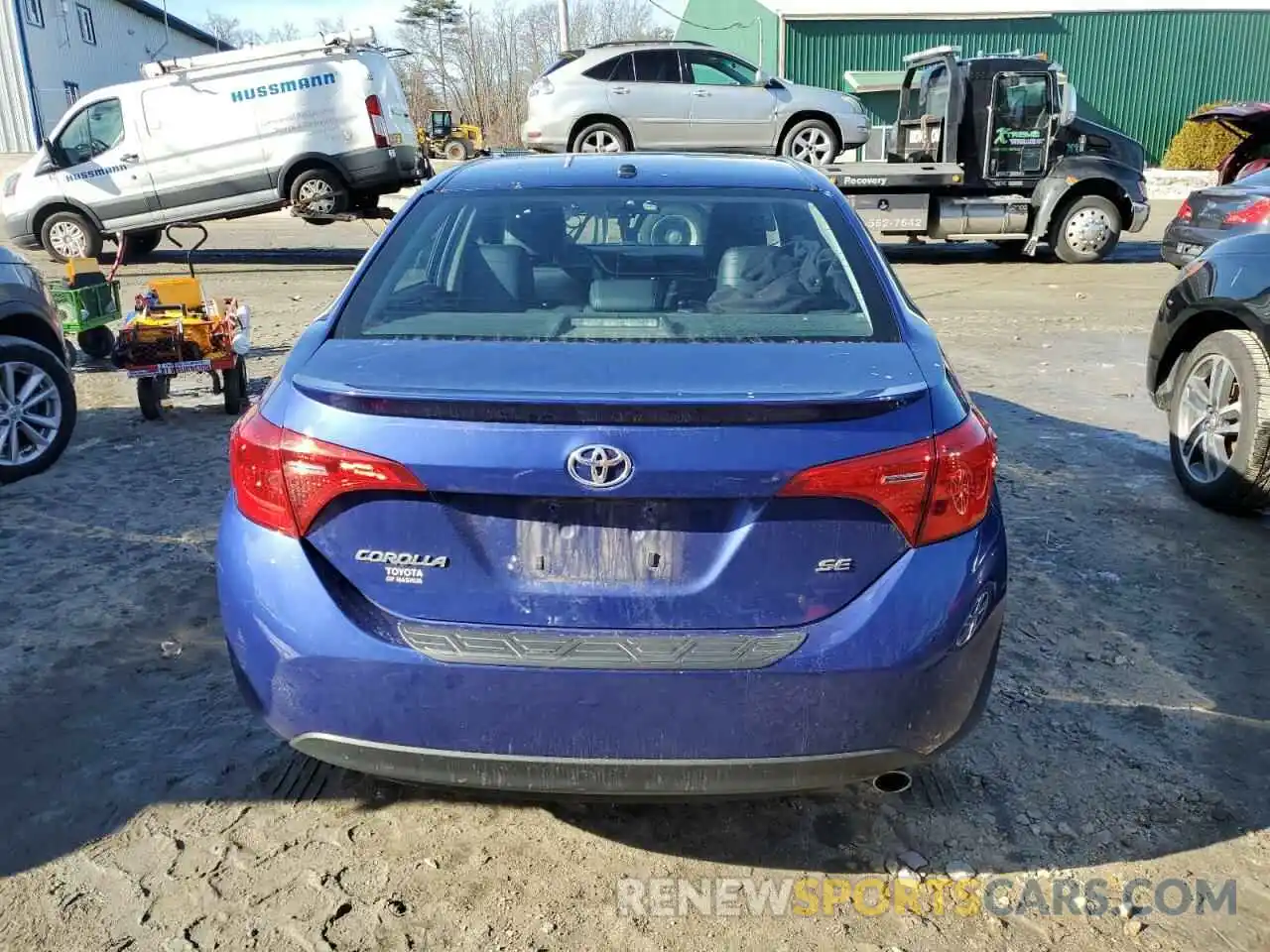 6 Photograph of a damaged car 2T1BURHE4KC189228 TOYOTA COROLLA 2019