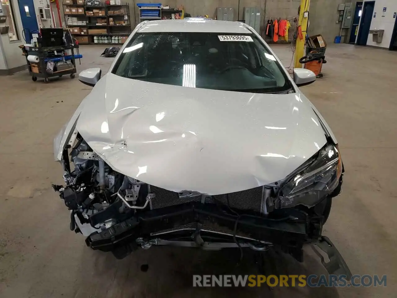 5 Photograph of a damaged car 2T1BURHE4KC192730 TOYOTA COROLLA 2019