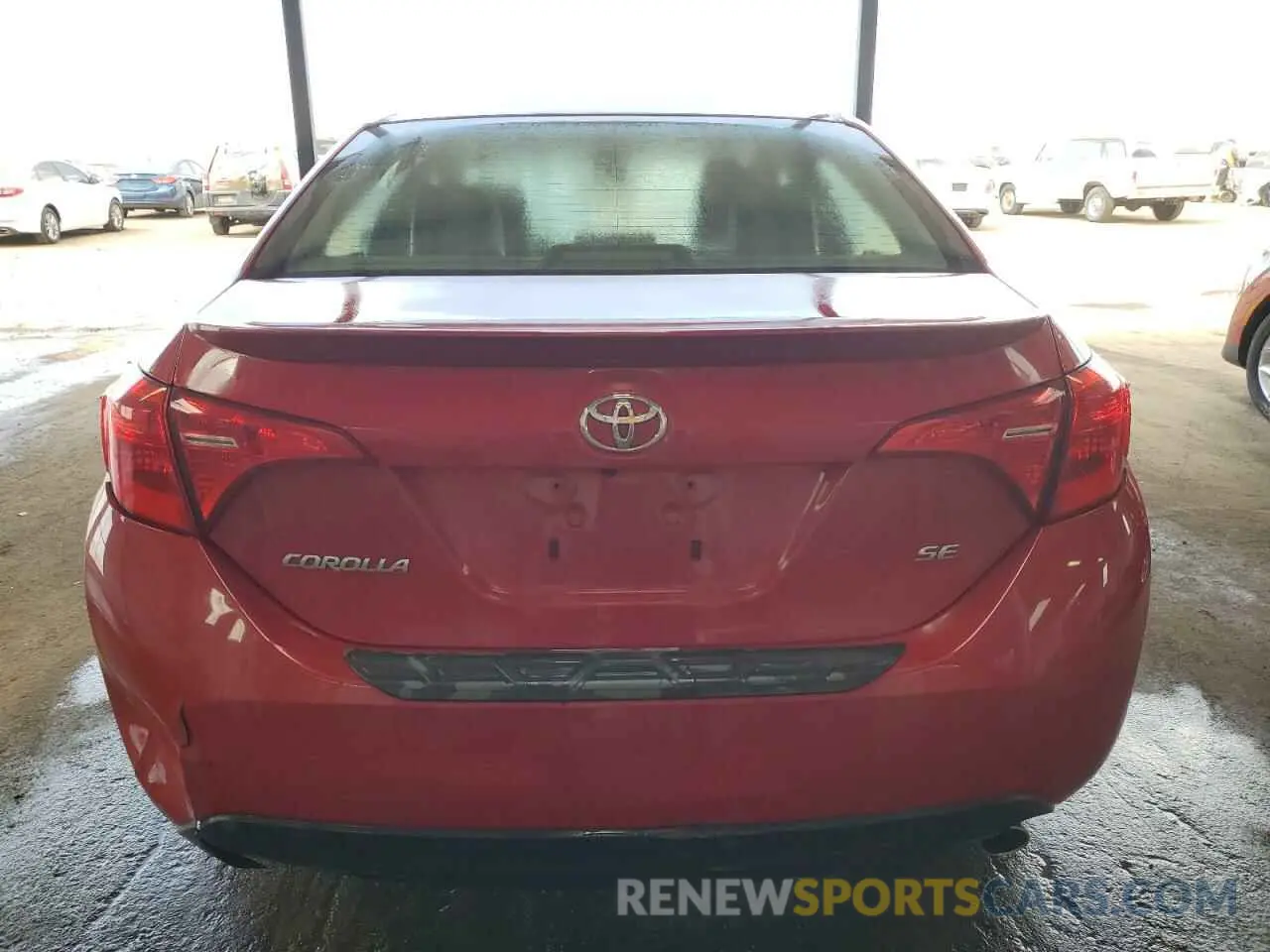 6 Photograph of a damaged car 2T1BURHE4KC193151 TOYOTA COROLLA 2019