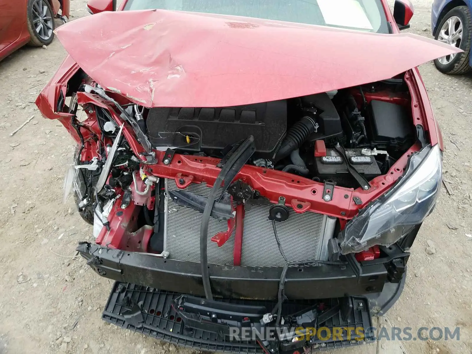7 Photograph of a damaged car 2T1BURHE4KC201751 TOYOTA COROLLA 2019