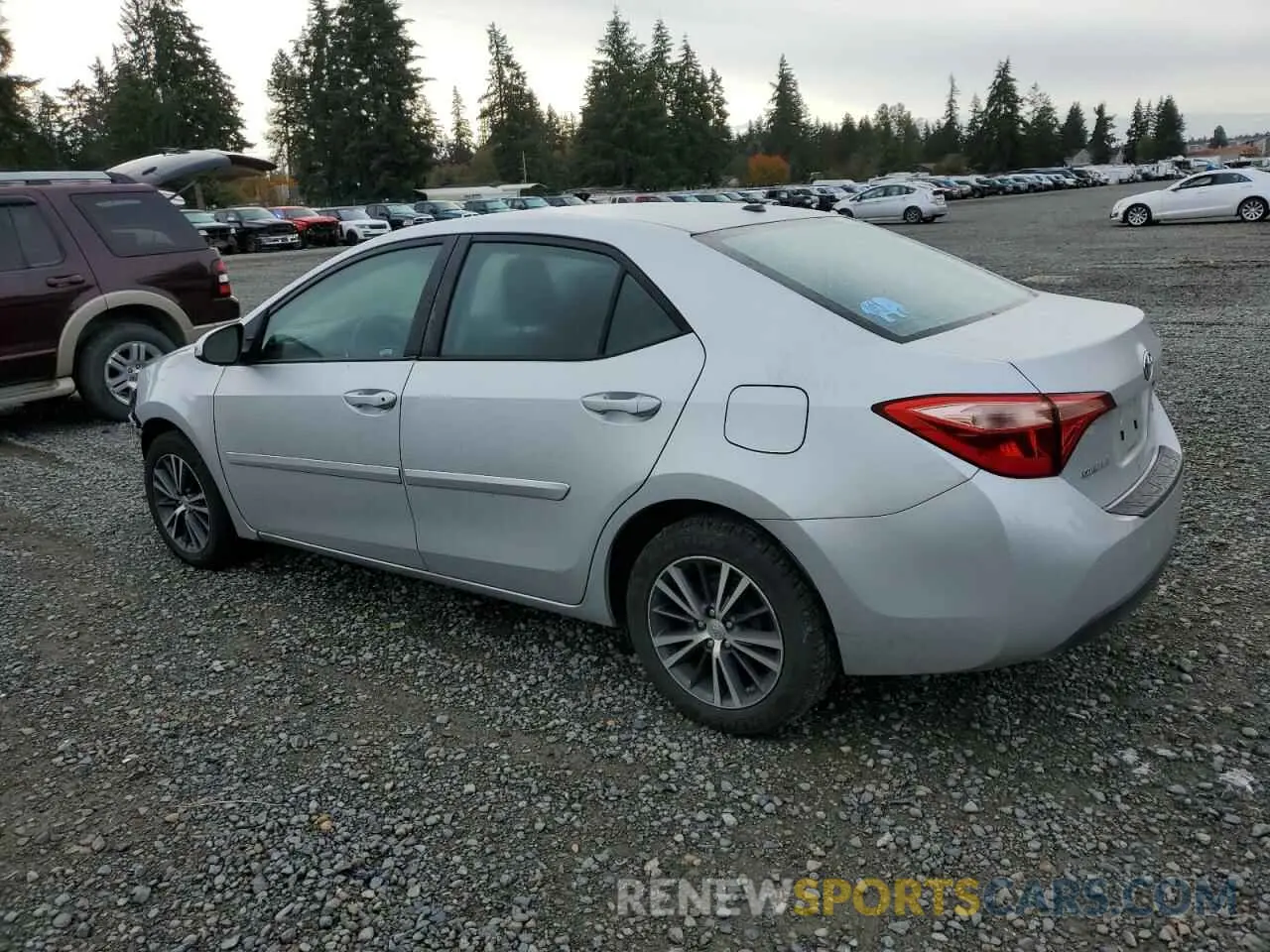 2 Photograph of a damaged car 2T1BURHE4KC204472 TOYOTA COROLLA 2019