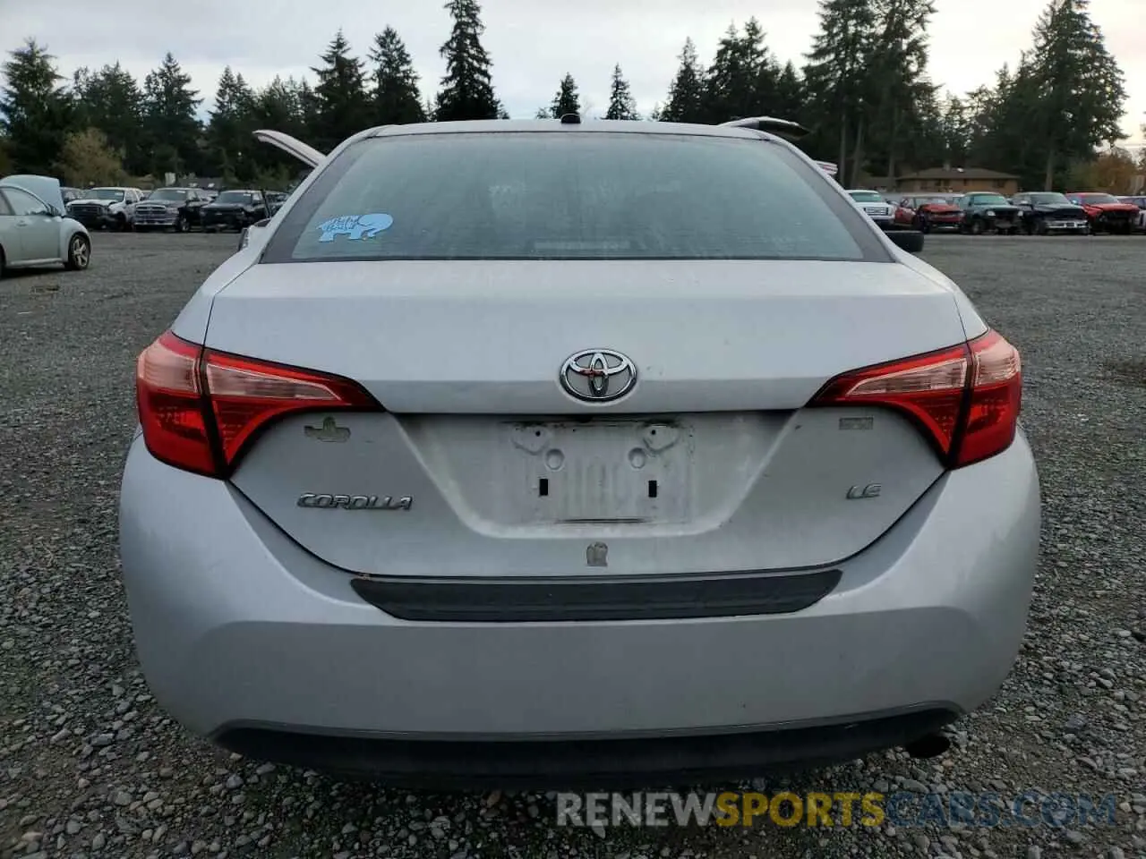 6 Photograph of a damaged car 2T1BURHE4KC204472 TOYOTA COROLLA 2019