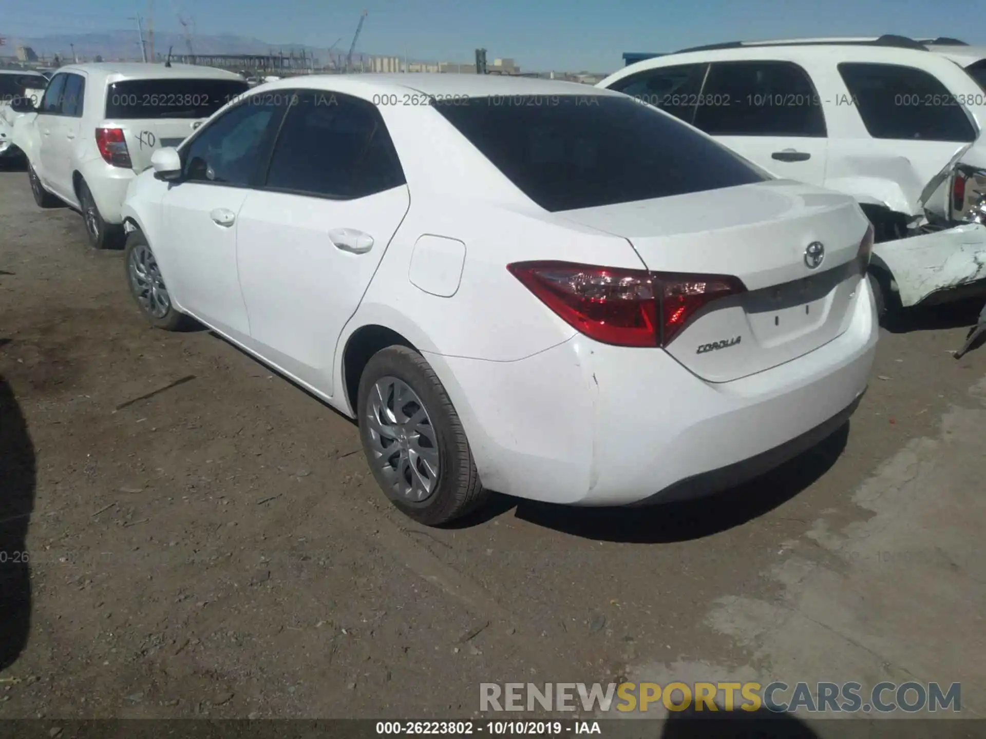 5 Photograph of a damaged car 2T1BURHE4KC205783 TOYOTA COROLLA 2019