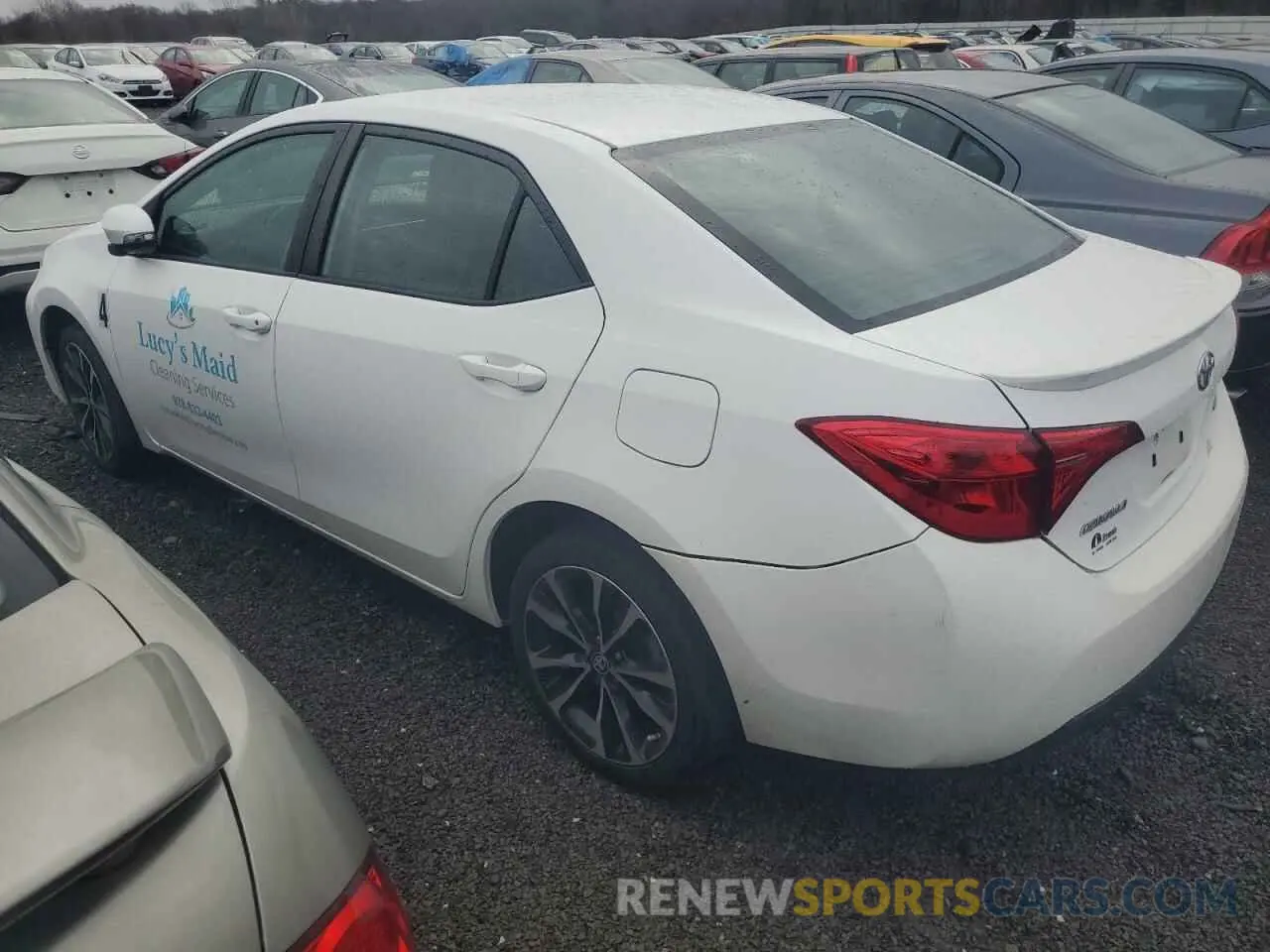 2 Photograph of a damaged car 2T1BURHE4KC207520 TOYOTA COROLLA 2019