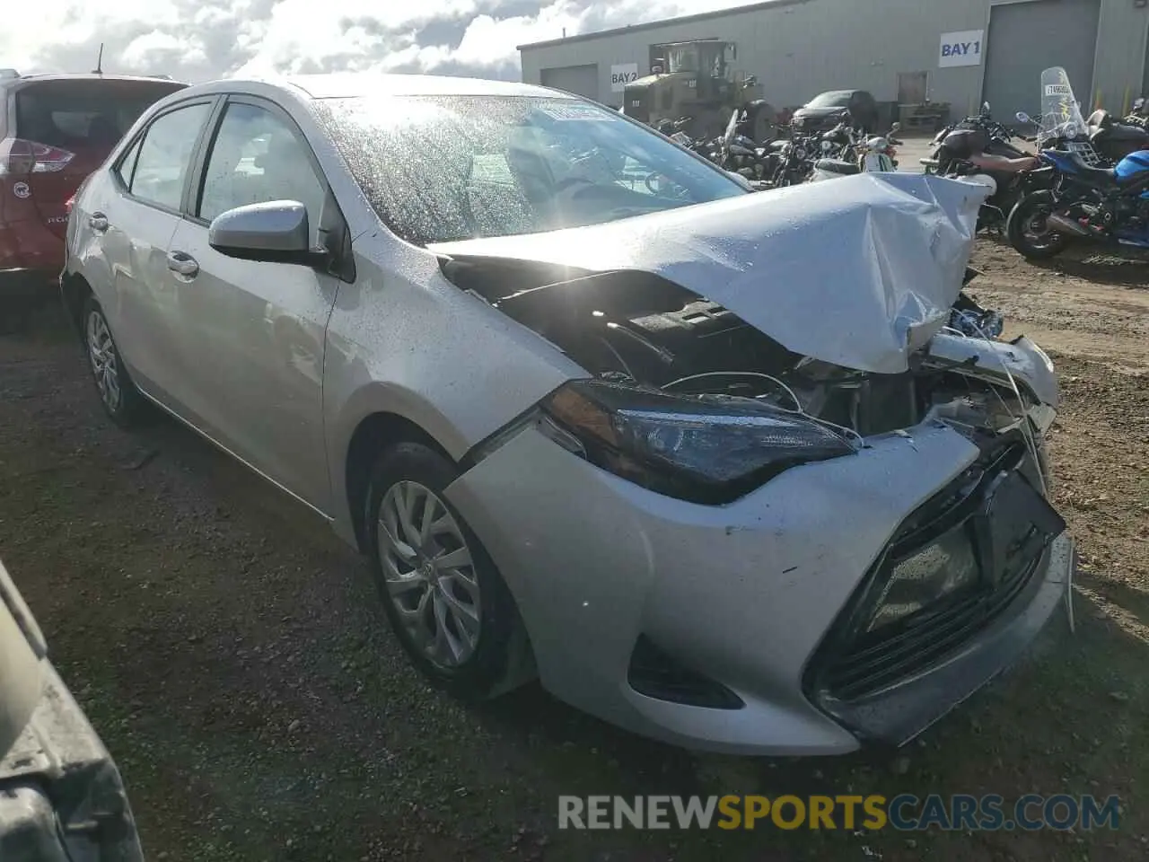 4 Photograph of a damaged car 2T1BURHE4KC210885 TOYOTA COROLLA 2019