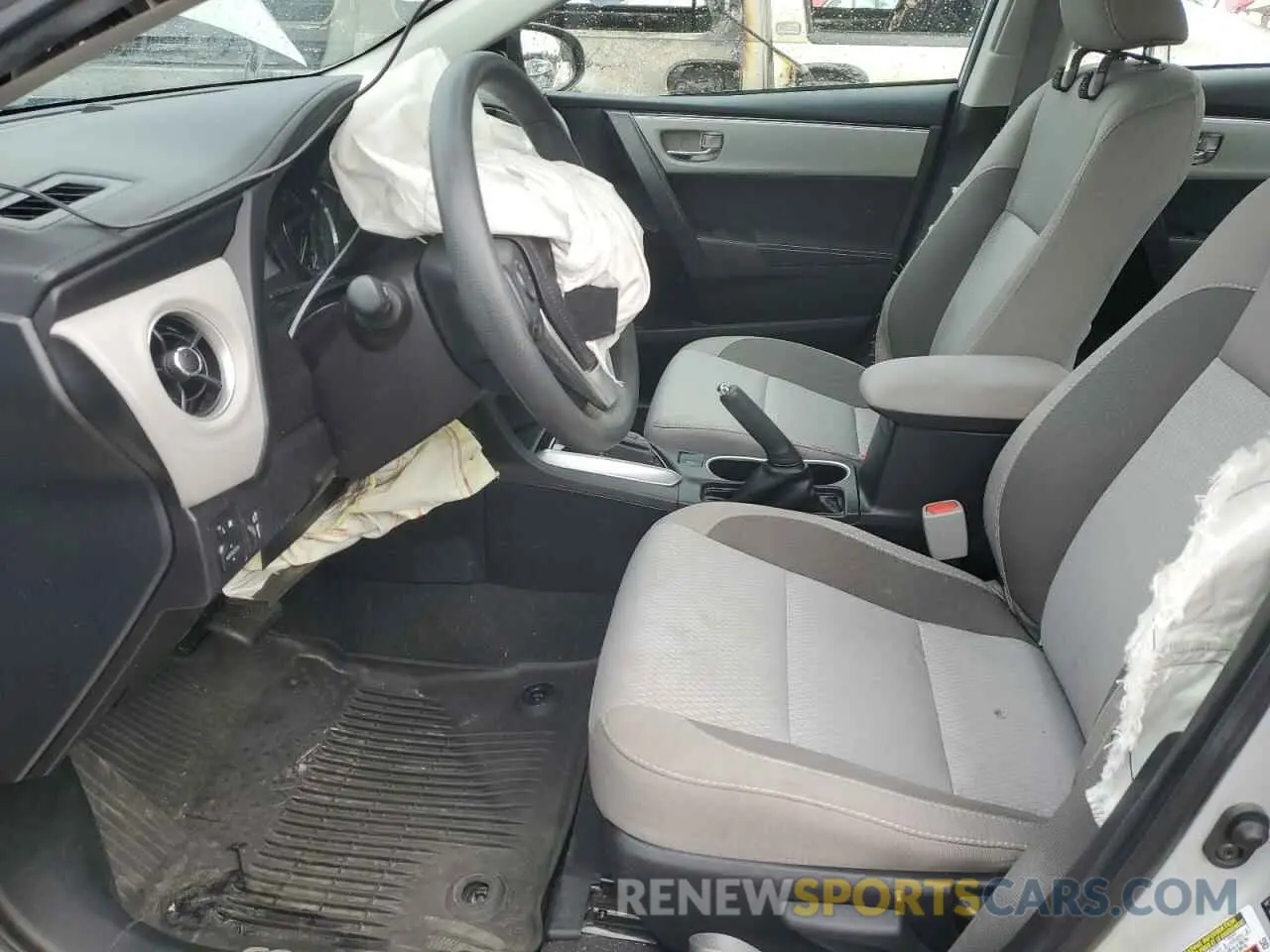 7 Photograph of a damaged car 2T1BURHE4KC210885 TOYOTA COROLLA 2019