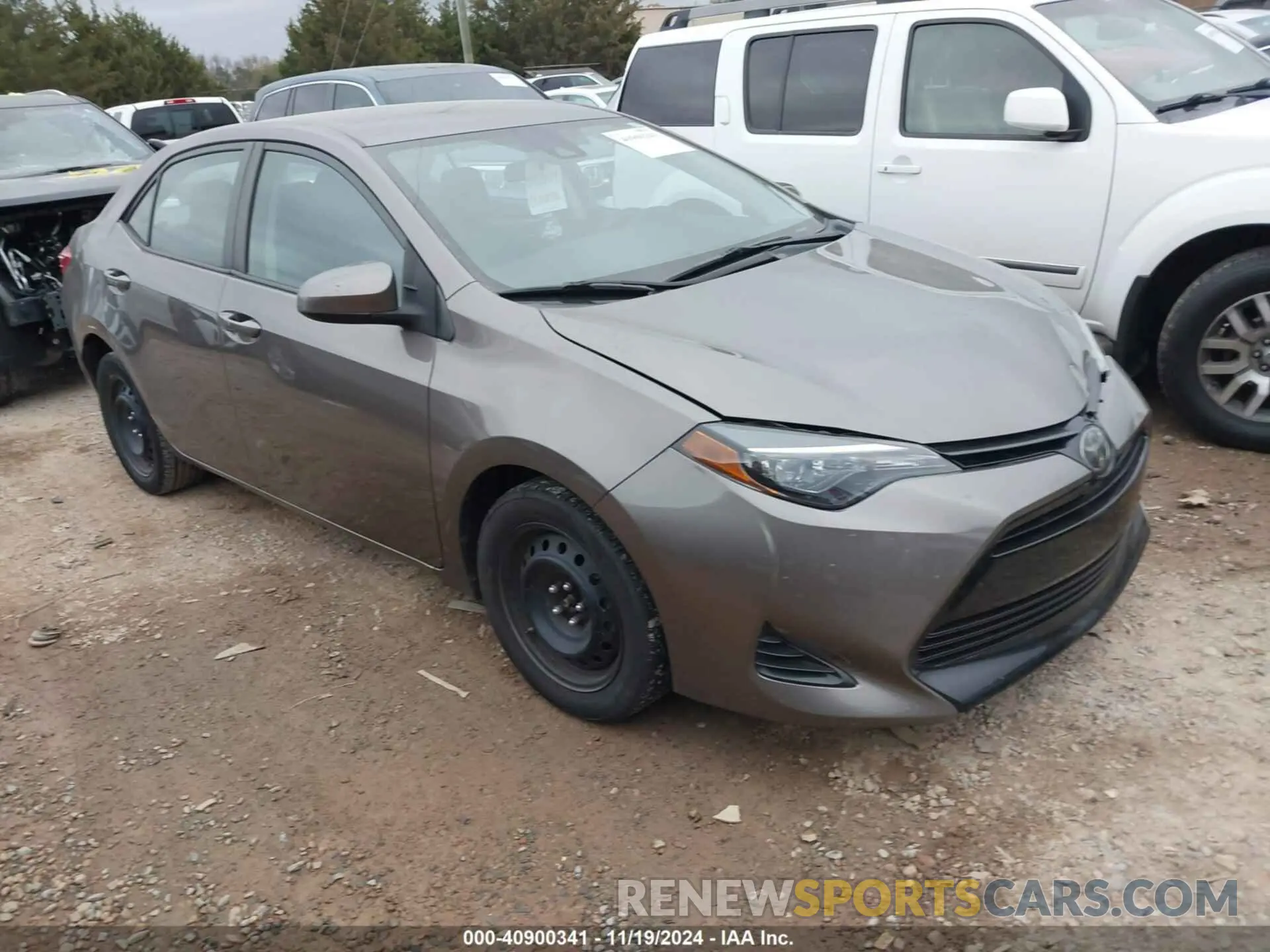 1 Photograph of a damaged car 2T1BURHE4KC215066 TOYOTA COROLLA 2019