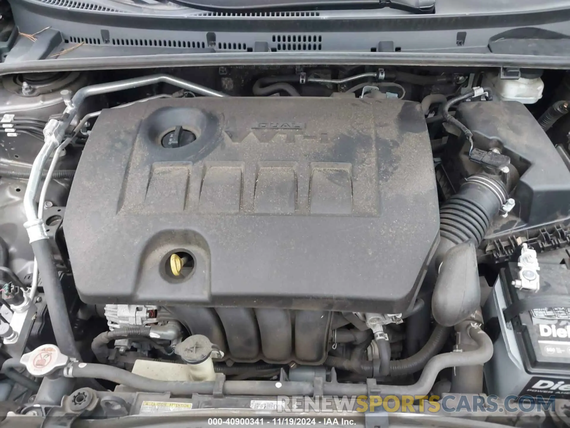 10 Photograph of a damaged car 2T1BURHE4KC215066 TOYOTA COROLLA 2019