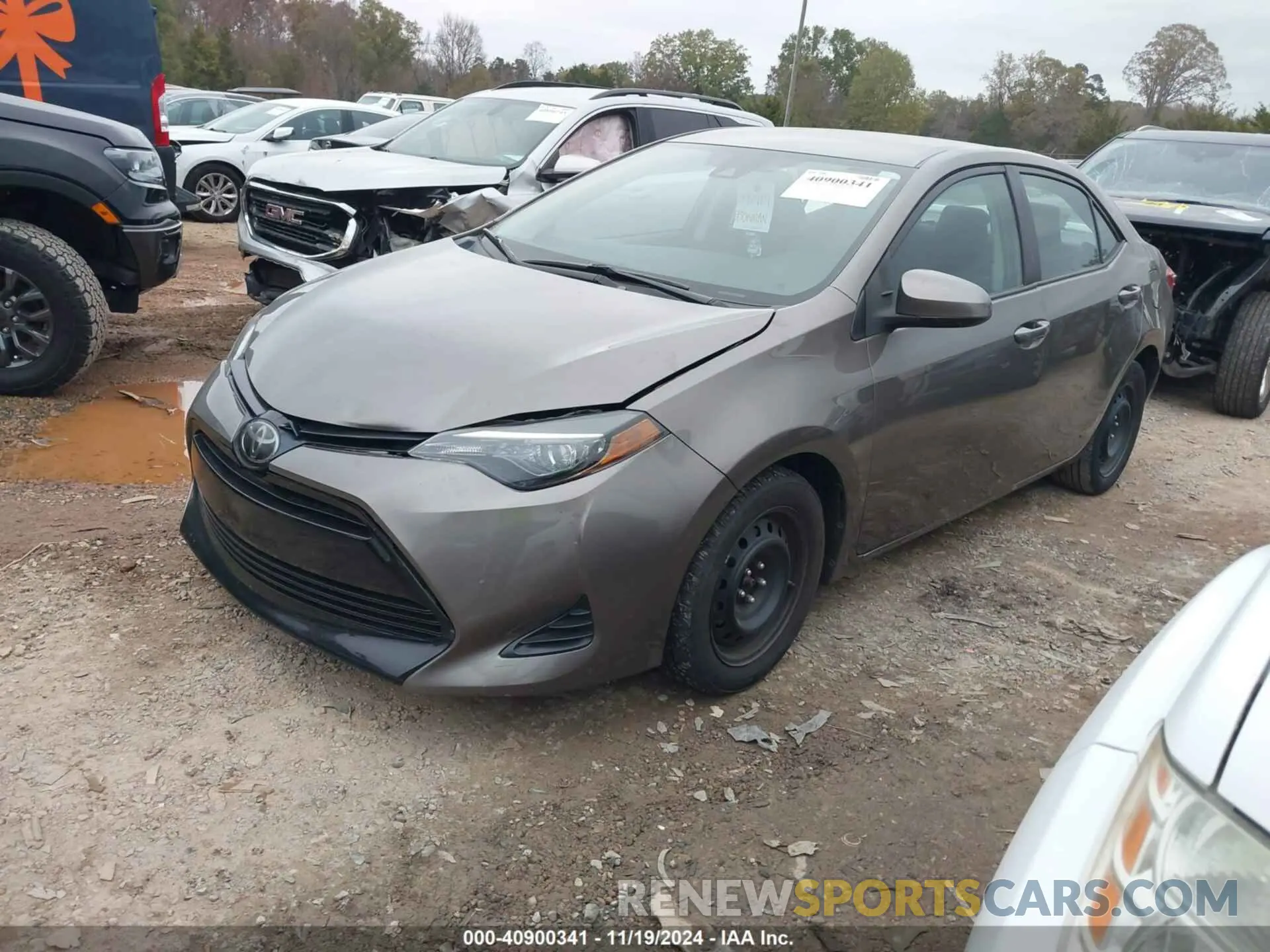 2 Photograph of a damaged car 2T1BURHE4KC215066 TOYOTA COROLLA 2019