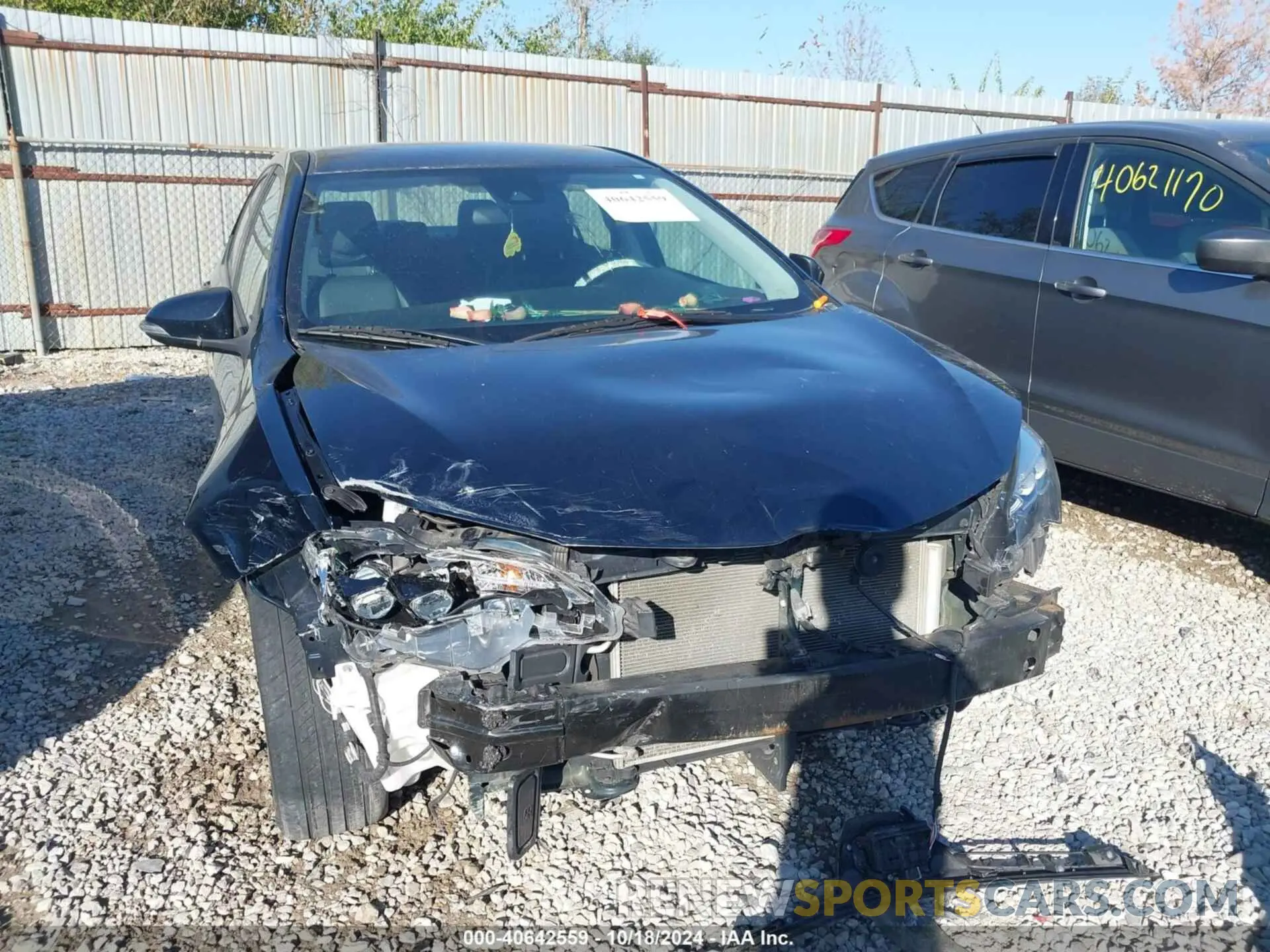 6 Photograph of a damaged car 2T1BURHE4KC217965 TOYOTA COROLLA 2019