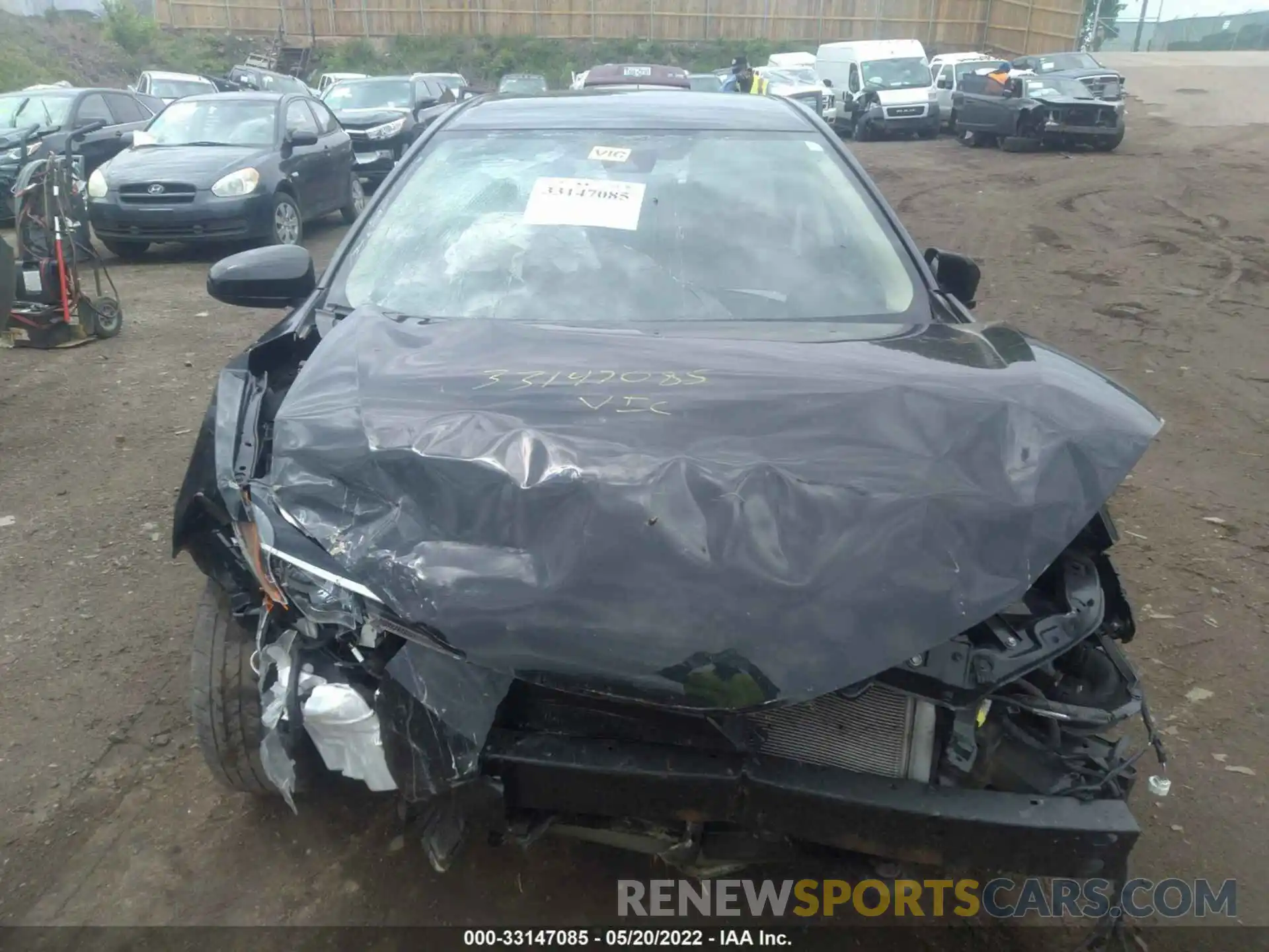 6 Photograph of a damaged car 2T1BURHE4KC223085 TOYOTA COROLLA 2019