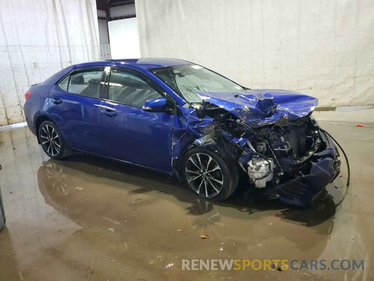 4 Photograph of a damaged car 2T1BURHE4KC223247 TOYOTA COROLLA 2019