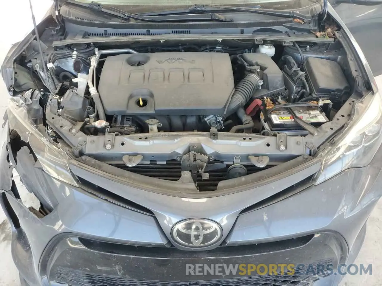 11 Photograph of a damaged car 2T1BURHE4KC224382 TOYOTA COROLLA 2019