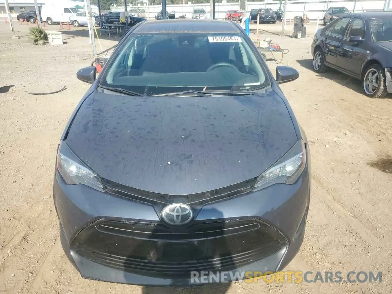 5 Photograph of a damaged car 2T1BURHE4KC224544 TOYOTA COROLLA 2019