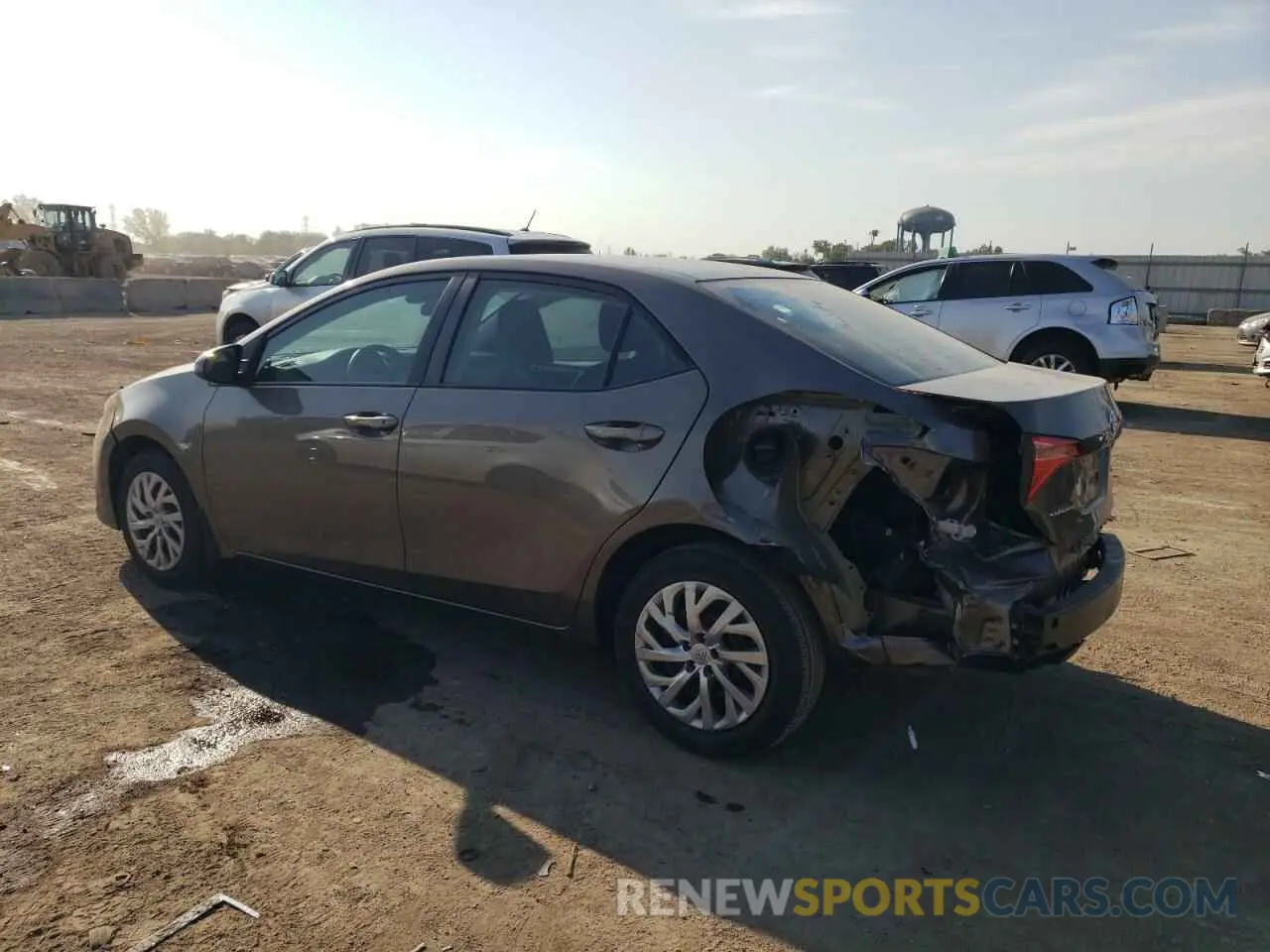 2 Photograph of a damaged car 2T1BURHE4KC227511 TOYOTA COROLLA 2019