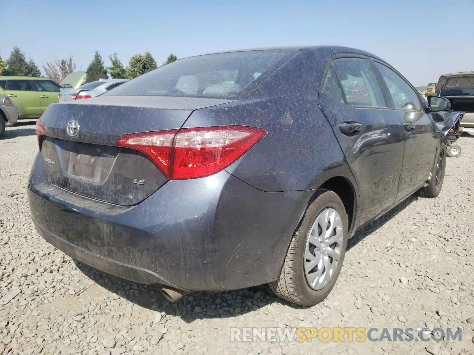 4 Photograph of a damaged car 2T1BURHE4KC230084 TOYOTA COROLLA 2019
