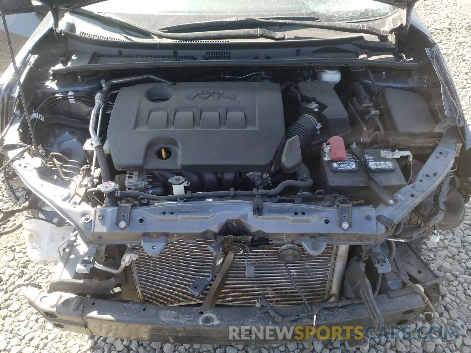7 Photograph of a damaged car 2T1BURHE4KC230084 TOYOTA COROLLA 2019