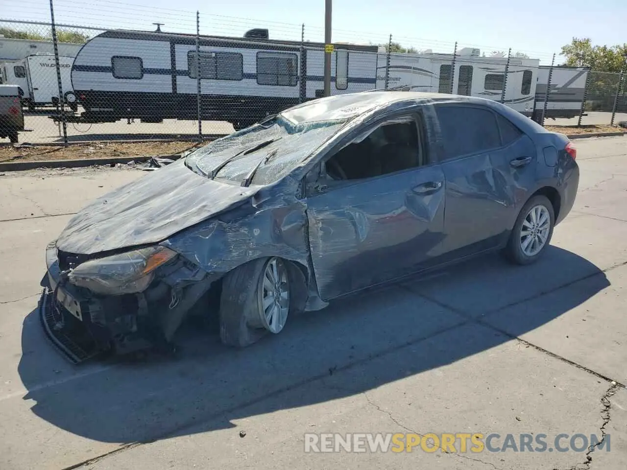 1 Photograph of a damaged car 2T1BURHE4KC230473 TOYOTA COROLLA 2019