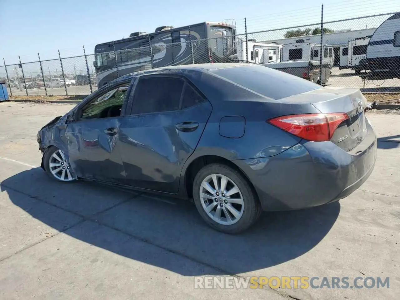 2 Photograph of a damaged car 2T1BURHE4KC230473 TOYOTA COROLLA 2019