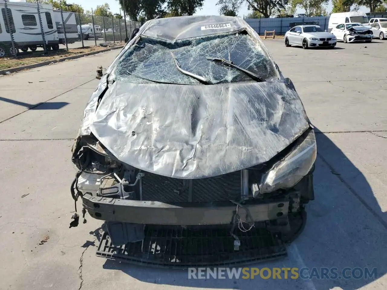 5 Photograph of a damaged car 2T1BURHE4KC230473 TOYOTA COROLLA 2019