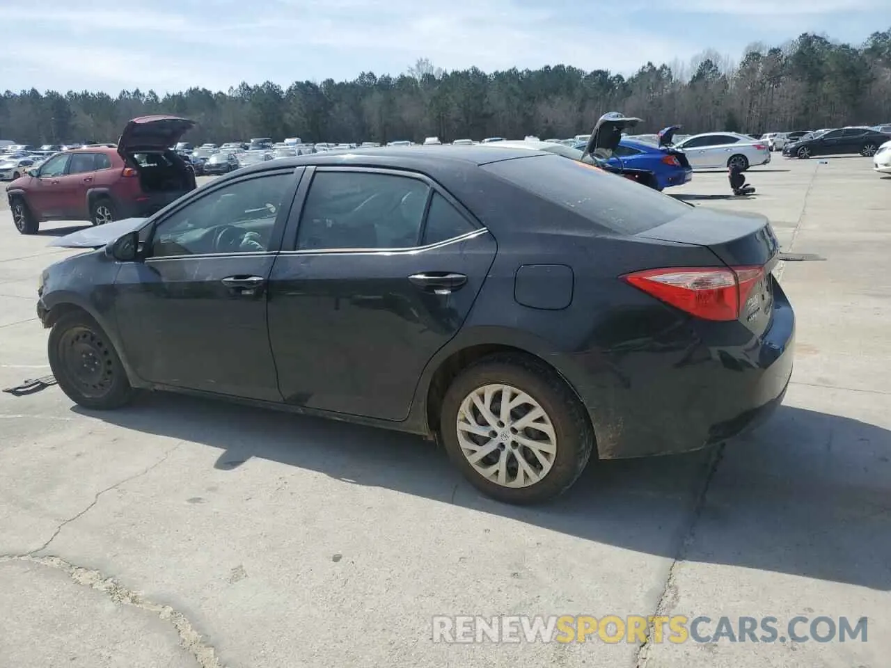 2 Photograph of a damaged car 2T1BURHE4KC231882 TOYOTA COROLLA 2019