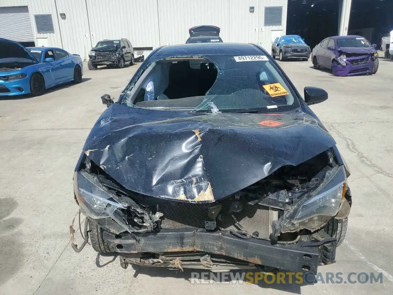 5 Photograph of a damaged car 2T1BURHE4KC231882 TOYOTA COROLLA 2019