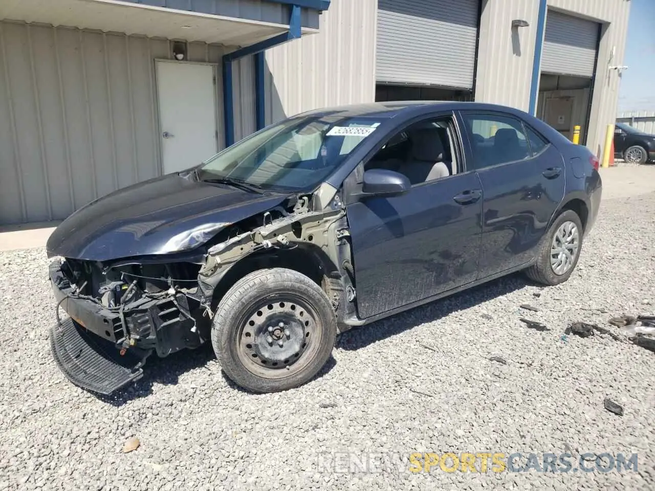 1 Photograph of a damaged car 2T1BURHE4KC234118 TOYOTA COROLLA 2019