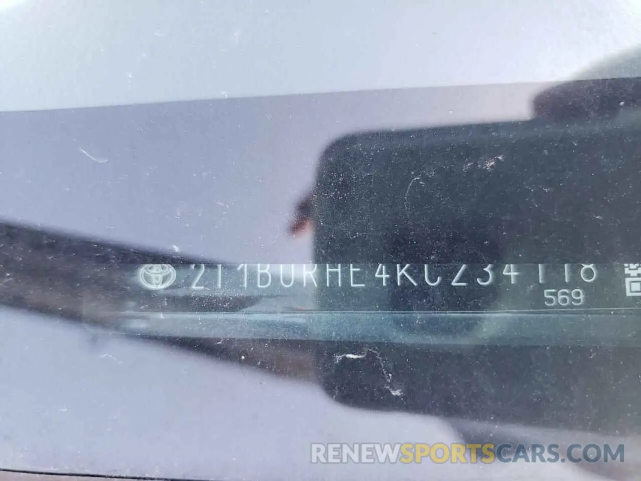 12 Photograph of a damaged car 2T1BURHE4KC234118 TOYOTA COROLLA 2019