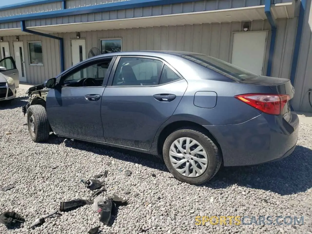 2 Photograph of a damaged car 2T1BURHE4KC234118 TOYOTA COROLLA 2019